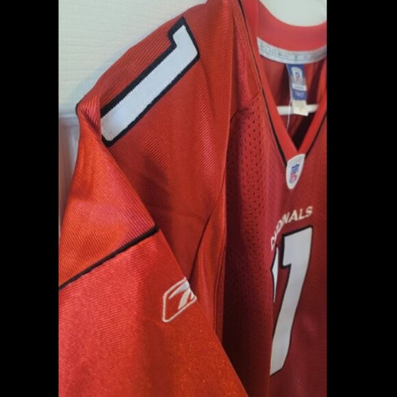 Larry Fitzgerald Reebok Authentic Cardinals Jersey #11 NWT tags stitched 52 XL - Picture 6 of 12